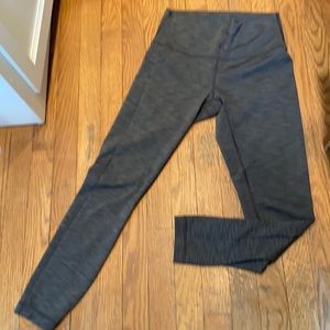 Lululemon size 6 grey legging.